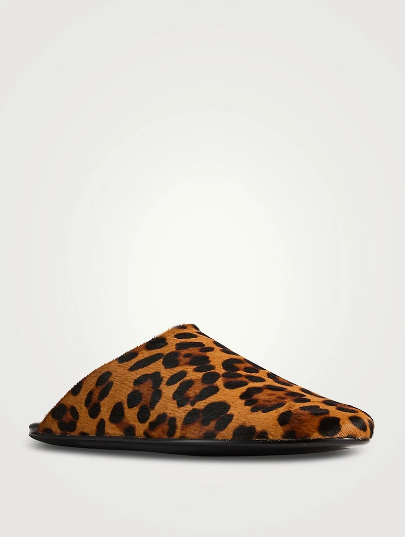 Gunter Printed Calf Hair Mules