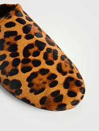 Gunter Printed Calf Hair Mules