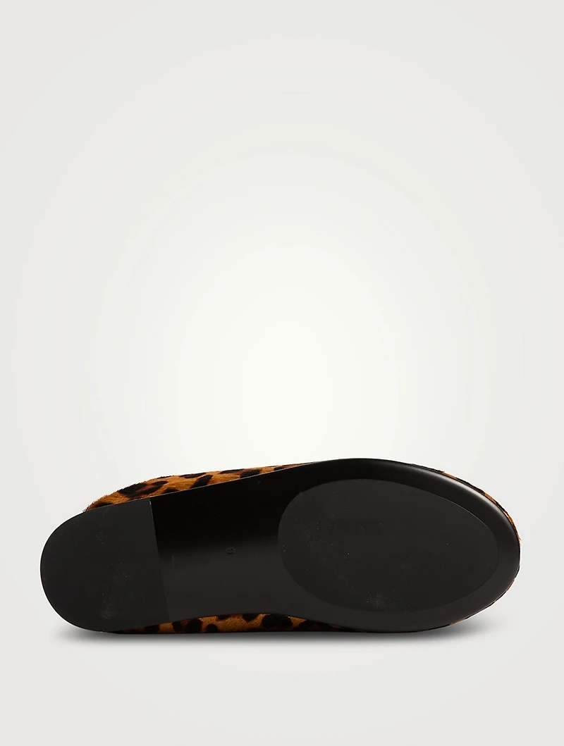 Gunter Printed Calf Hair Mules