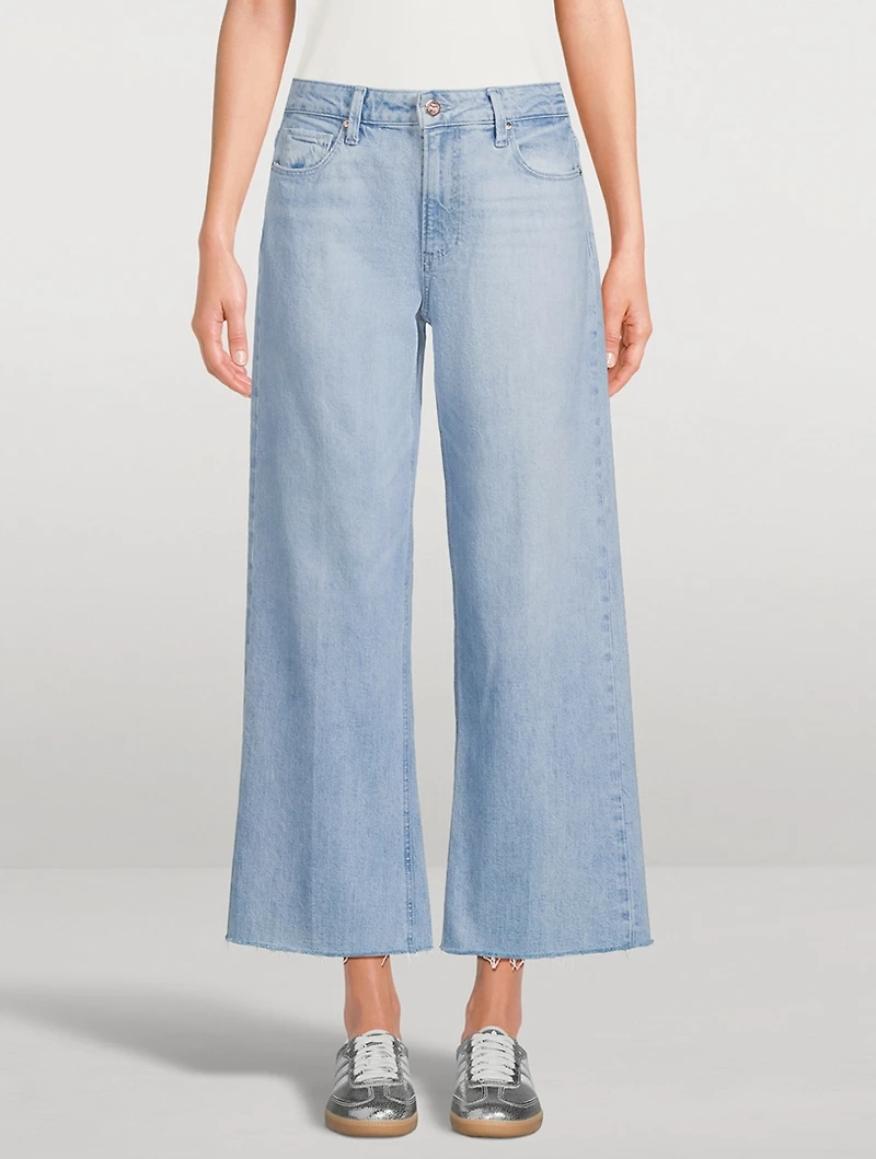Leenah Wide-Leg Ankle Jeans