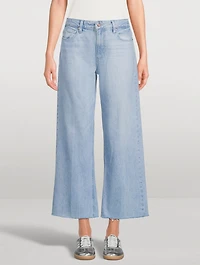 Leenah Wide-Leg Ankle Jeans
