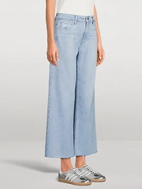 Leenah Wide-Leg Ankle Jeans
