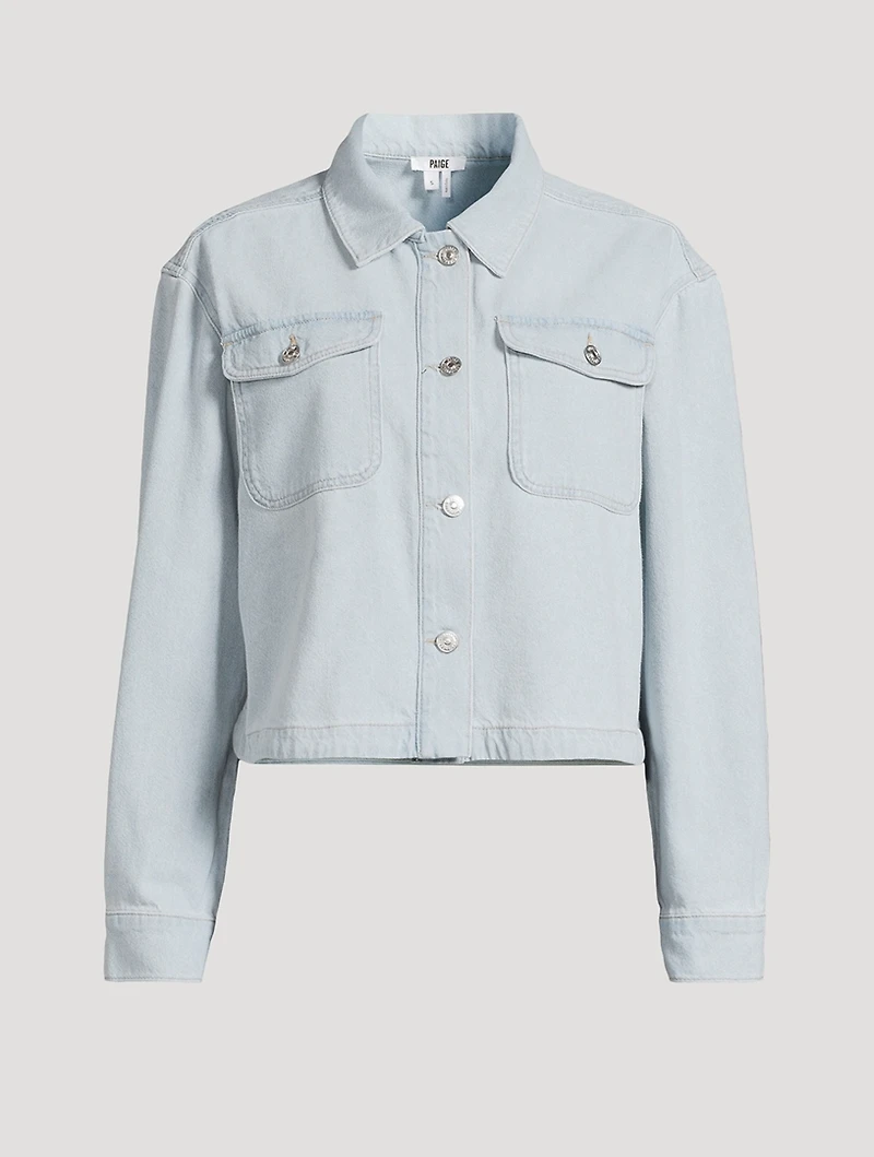 Natalia Cropped Denim Jacket