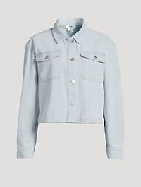 Natalia Cropped Denim Jacket