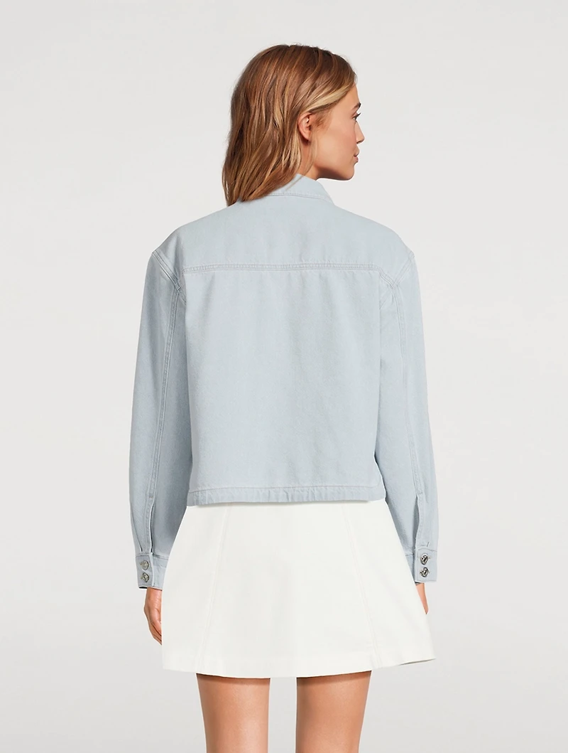 Natalia Cropped Denim Jacket