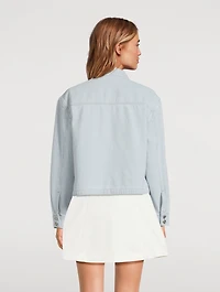Natalia Cropped Denim Jacket