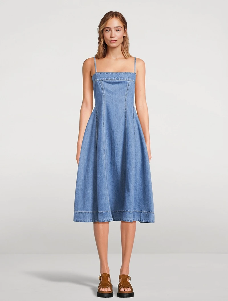 Pippa Denim Midi Dress