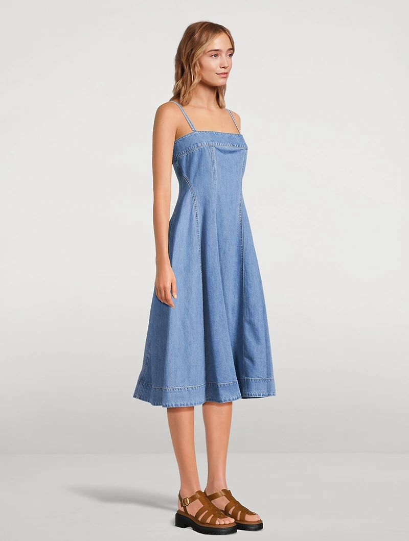 Pippa Denim Midi Dress