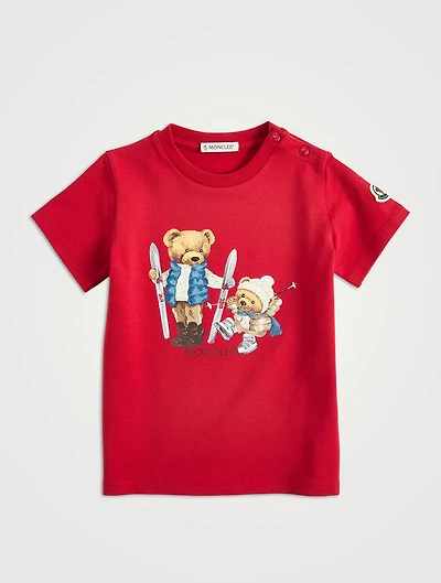 Cotton Stretch Graphic T-Shirt