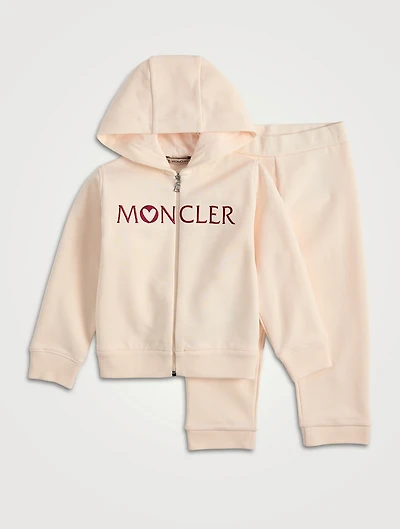 Two-Piece Cotton Tracksuit Set