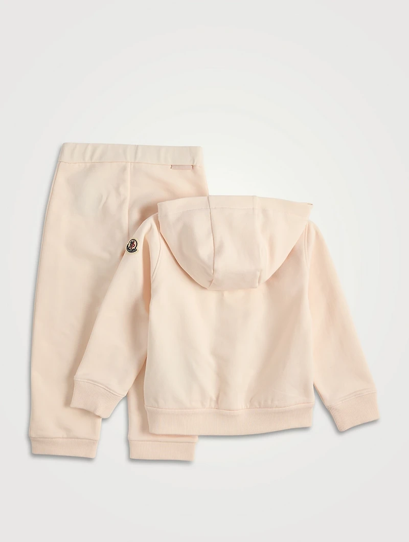Two-Piece Cotton Tracksuit Set