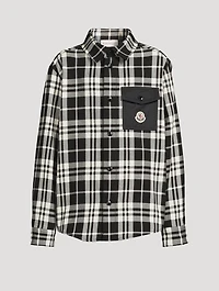Cotton Shirt Check Print
