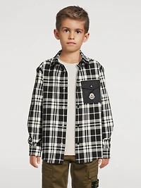 Cotton Shirt Check Print