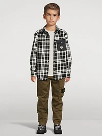 Cotton Shirt Check Print