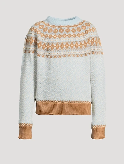 Bouclé Wool-Blend Sweater