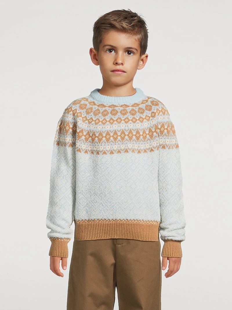 Bouclé Wool-Blend Sweater