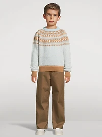 Bouclé Wool-Blend Sweater