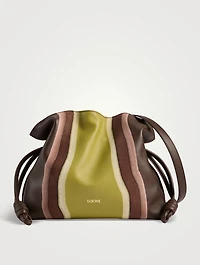 Medium Flamenco Landscape Leather Clutch