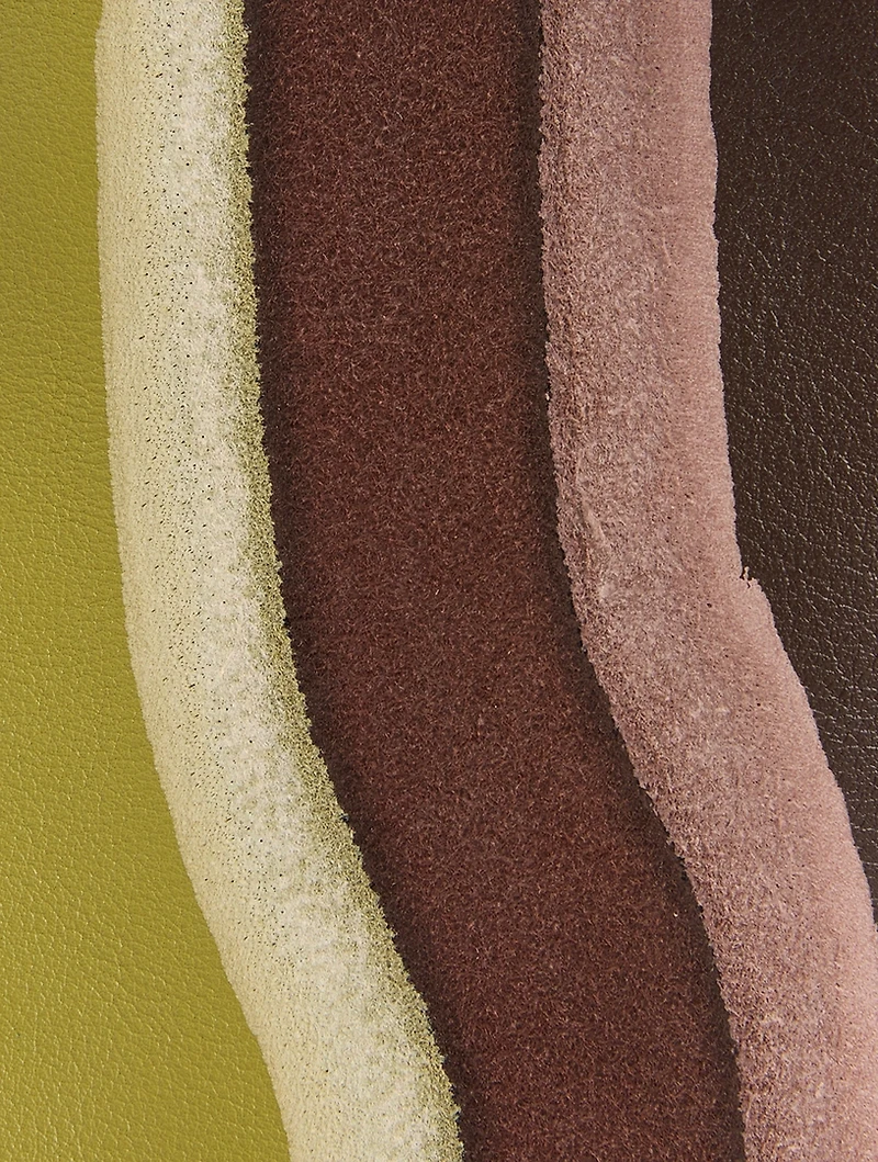 Medium Flamenco Landscape Leather Clutch