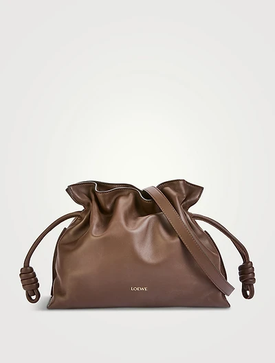 Medium Flamenco Leather Clutch