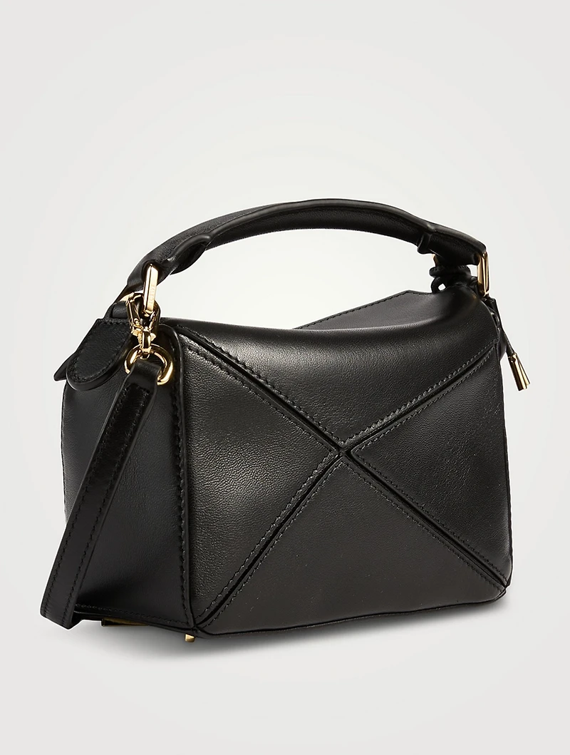 Mini Puzzle Leather Bag