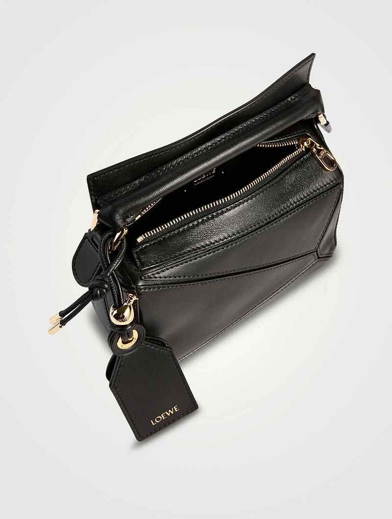 Mini Puzzle Leather Bag