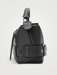 Small Puzzle Biker Leather Bag