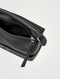 Small Puzzle Biker Leather Bag