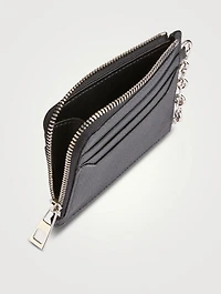 Anagram Square Leather Card Holder