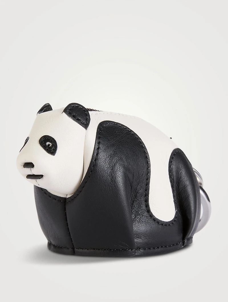 Panda Leather Bag Charm