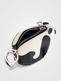 Panda Leather Bag Charm