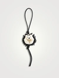 Hedgehog Felt Bag Charm