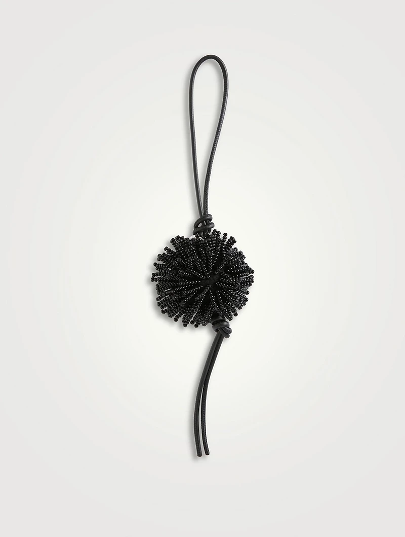 Hedgehog Felt Bag Charm