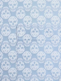 Skull Jacquard Hawaiian Shirt
