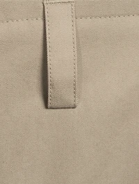 Wide-Leg Chino Pants