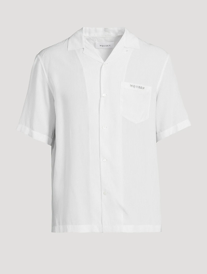 Fluid Fine Stripe Shirt