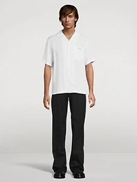 Fluid Fine Stripe Shirt