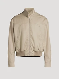 Cropped Harrington Jacket