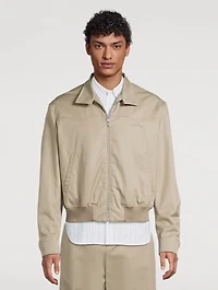 Cropped Harrington Jacket