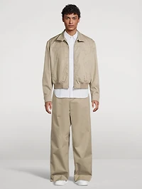 Cropped Harrington Jacket