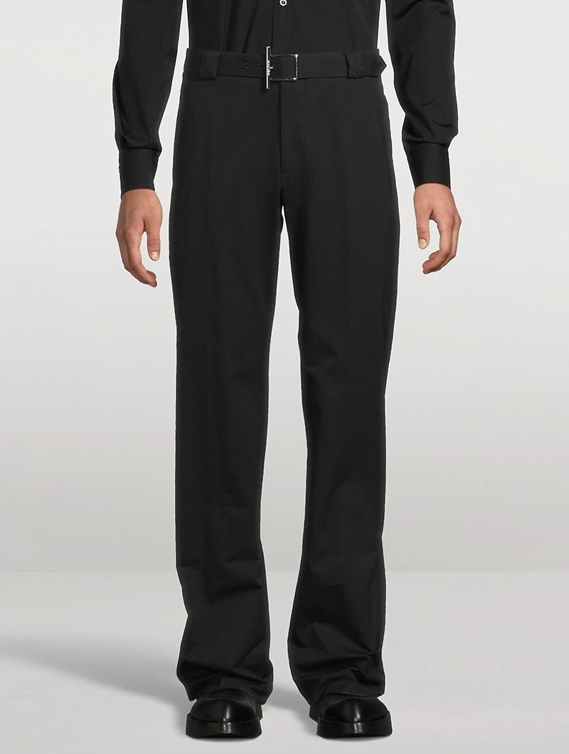 T-Bar Belted Pants