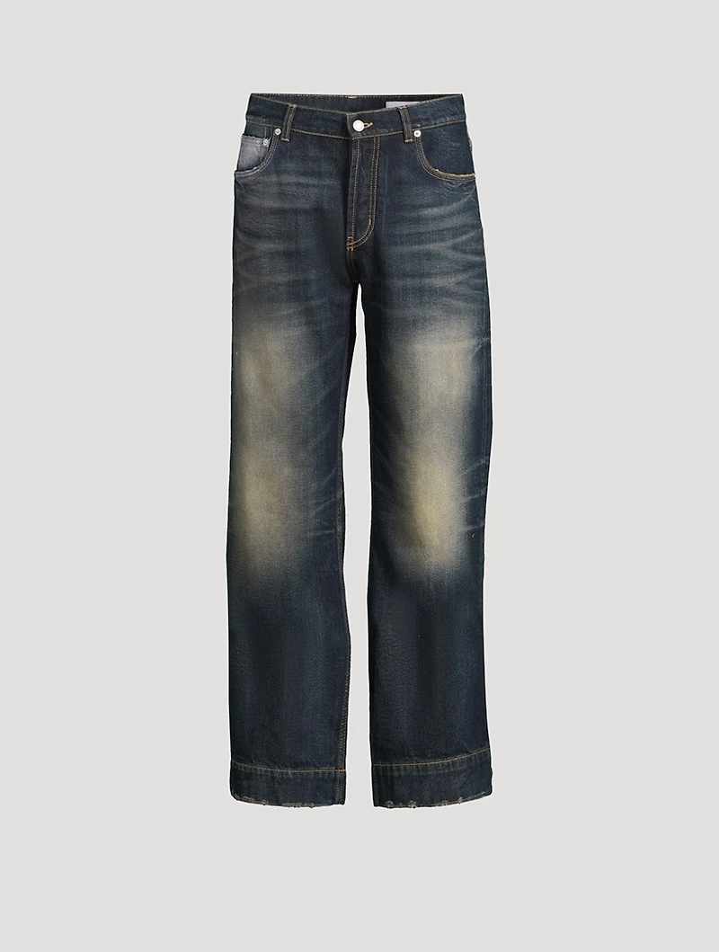 Wide-Leg Jeans