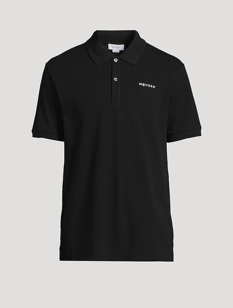 Cotton Logo Polo Shirt