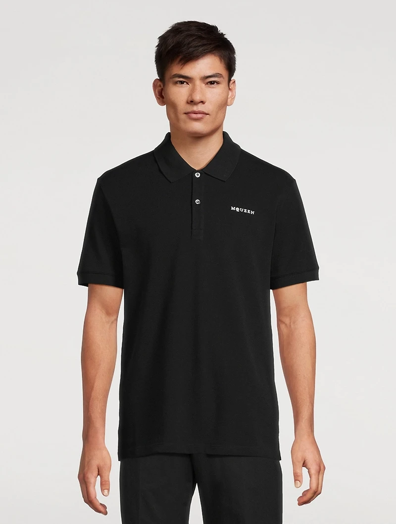 Cotton Logo Polo Shirt