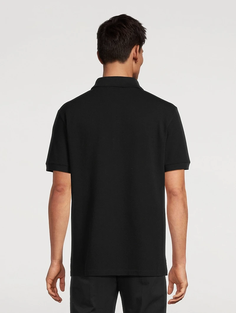 Cotton Logo Polo Shirt