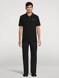 Cotton Logo Polo Shirt