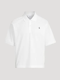 Skull Cotton Polo Shirt