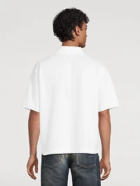 Skull Cotton Polo Shirt