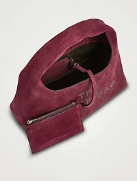 The Mini Sack Suede Shoulder Bag