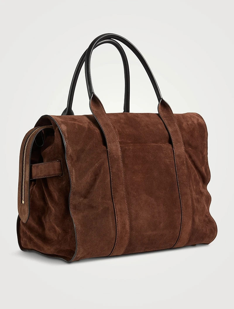 The Dakota Suede Tote Bag
